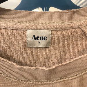 Acne Long Sleeve "College Cut AW10" Sweater